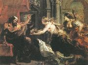 RUBENS, Pieter Pauwel Tereus Confronted with the Head of his Son Itylus china oil painting reproduction